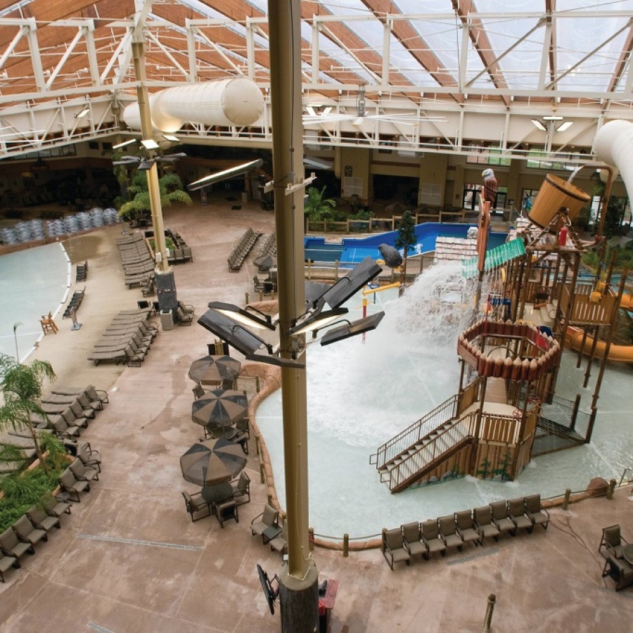 Wyndham Great Smokies Lodge Wild Water Dome Indoor Water Park