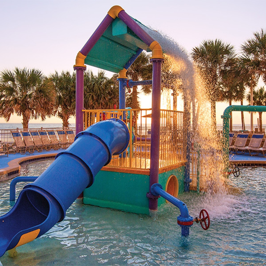 Wyndham Ocean Walk Water Slides